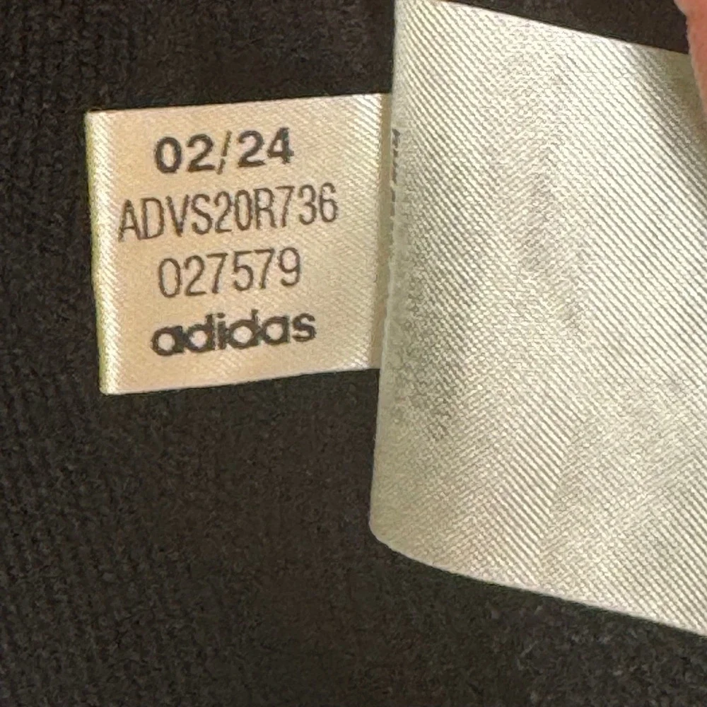 Adidas Golf Mens Black 1/4 Zip Pullover Sweatshirt 3-Stripe Size M